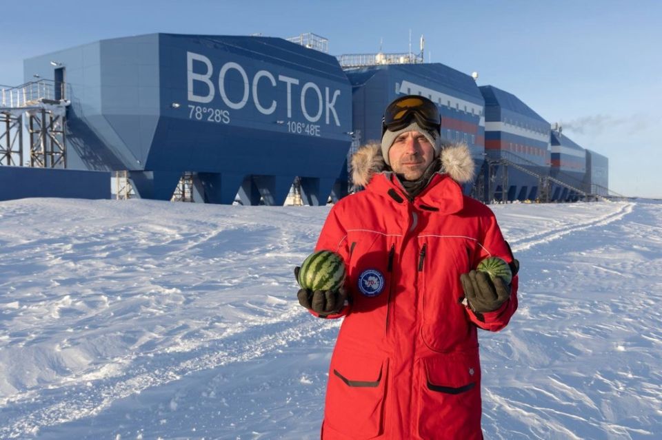 Арбузы под ледяным небом Антарктиды