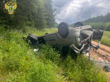 По оперативной информации, 19.06.2025 около 11 часов на 8 км автодороги «Елеево-Параньга», возле д. Ильпанур Параньгинского района, водитель автомобиля марки Лада Ларгус не справился с управлением и совершил съезд в кювет