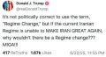 Трамп допустил возможность смены власти в Иране: