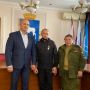 Танкиста и участника специальной военной операции Сергея Ямбаева наградили медалью «За ратную доблесть»