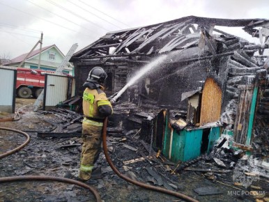 На прошлой неделе, с 20 по 26 октября, в Марий Эл произошло 10 пожаров, на которых 2 человека получили травмы
