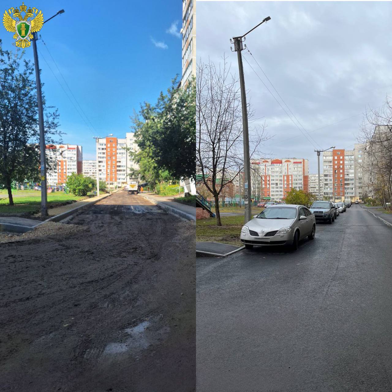 В Йошкар-Оле после вмешательства прокуратуры во дворе вблизи трех многоквартирных домов проведены работы по ремонту дорожного покрытия стоимостью более 5,7 млн рублей