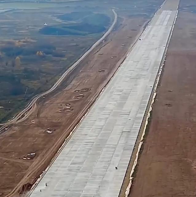 В аэропорту Йошкар-Олы готовность взлетно-посадочной полосы насчитывает 65%