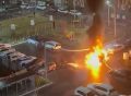 Ночью в ЖК «Первая линия» в Йошкар-Оле горел автомобиль