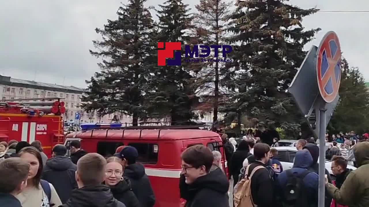 Из-за возгорания в первом корпусе ПГТУ эвакуировали студентов