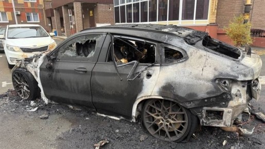 В Йошкар-Оле умышленно подожгли автомобиль