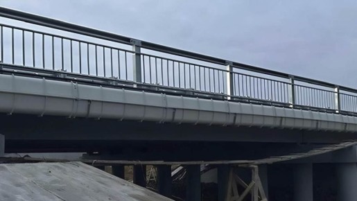 В Марий Эл на мосту через реку Семёновку идут завершающие работы по капремонту в рамках нацпроекта