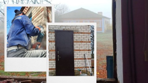 Специалисты Марий Эл чинят здание администрации в селе Гусарка