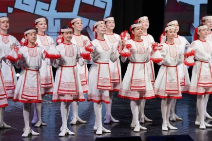 Ансамбль «Изи пеледыш» завоевал бронзу в Минске