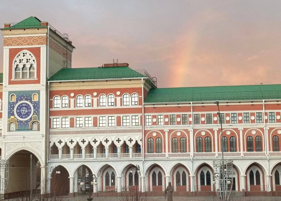 Житель Йошкар-Олы «поймал» ноябрьскую радугу и поделился с нами фото Спасибо!