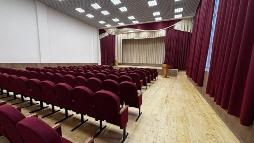 В аграрно-строительном техникуме Марий Эл отремонтировали актовый и спортивный залы