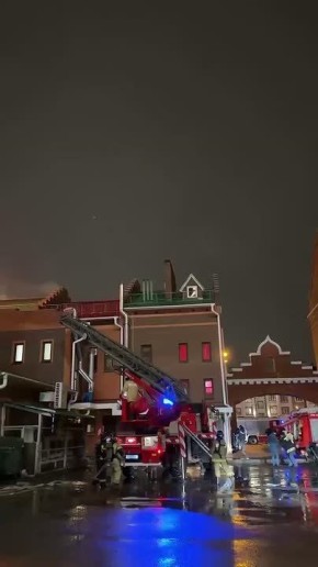 Пожар в доме 17 на Воскресенском проспекте потушен