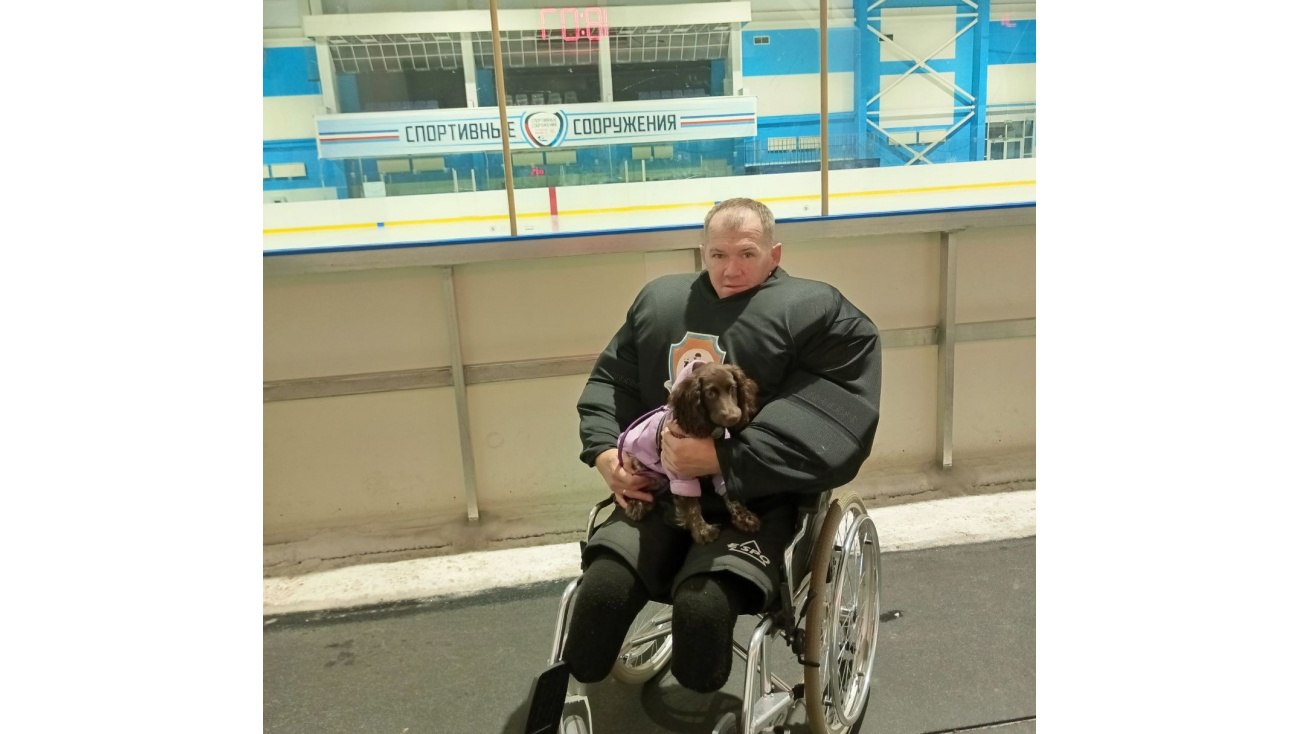 Во Всероссийских соревнованиях по следж-хоккею участвует кавалер ордена Мужества из Советского