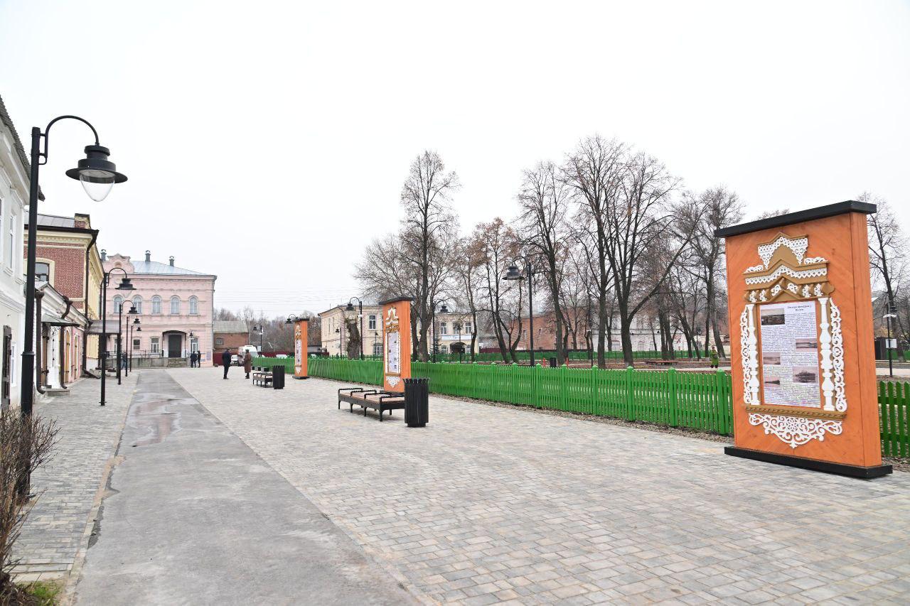 В Козьмодемьянске завершилась реализация проекта победителя всероссийского конкурса по созданию комфортной городской среды «Улицы старого Козьмодемьянска»