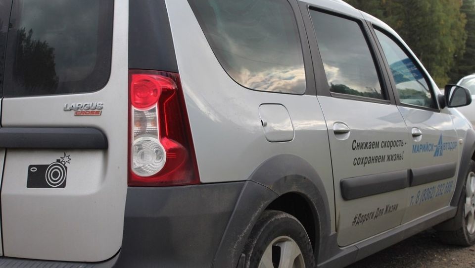 На загородных дорогах в Марий Эл работают мобильные камеры фотовидеофиксации