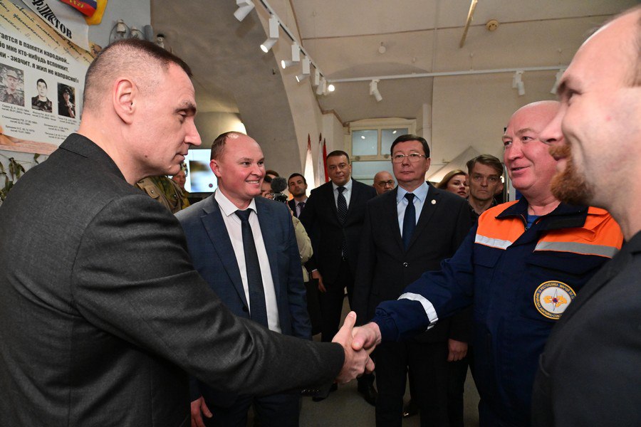 Во время рабочего визита в город Козьмодемьянск в котором участвовали слушатели региональной кадровой программы по специальному обучению ветеранов и участников специальной военной операции «Герои Марий Эл. Талешке-влак» Во время рабочего визита в город Козьмодемьянск в котором участвовали слушатели региональной кадровой программы по специальному обучению ветеранов и участников специальной военной операции «Герои Марий Эл. Талешке-влак»