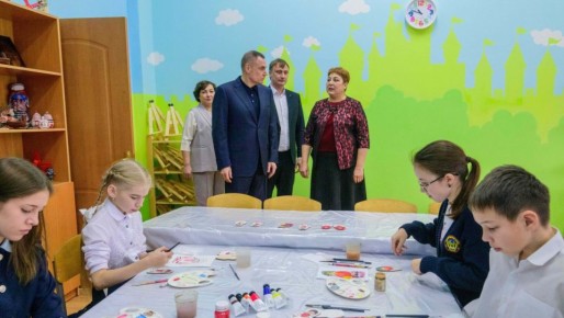 Преображение Звениговской ДШИ после капремонта оценил глава Марий Эл