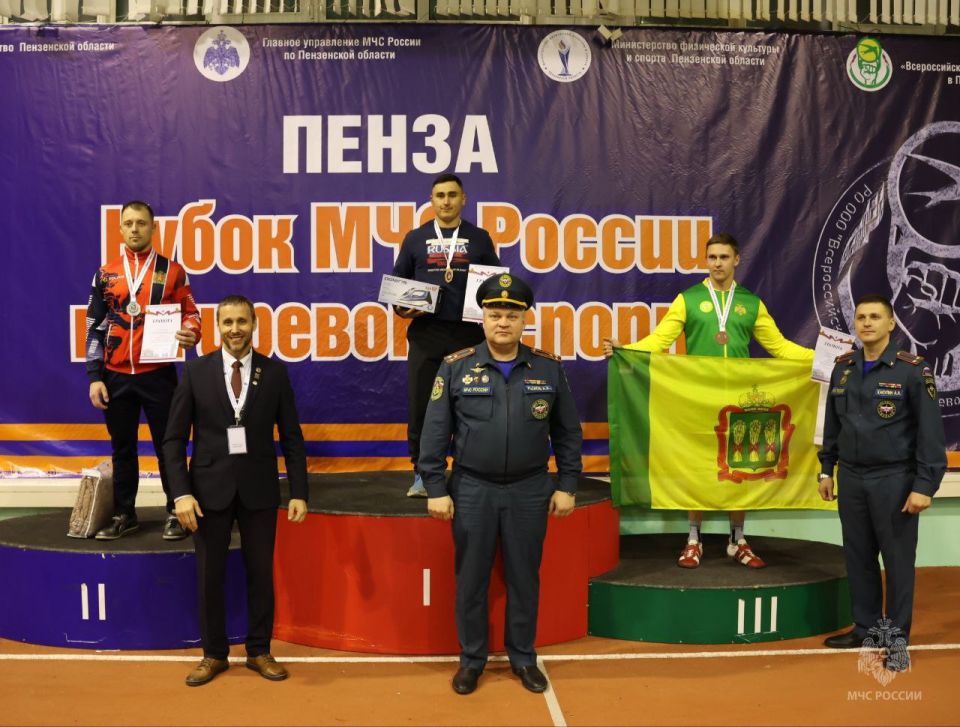 Пожарный из Марий Эл взял золото Кубка МЧС России