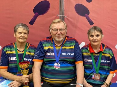 Теннисисты-ветераны Марий Эл завоевали медали чемпионата ФНТ России