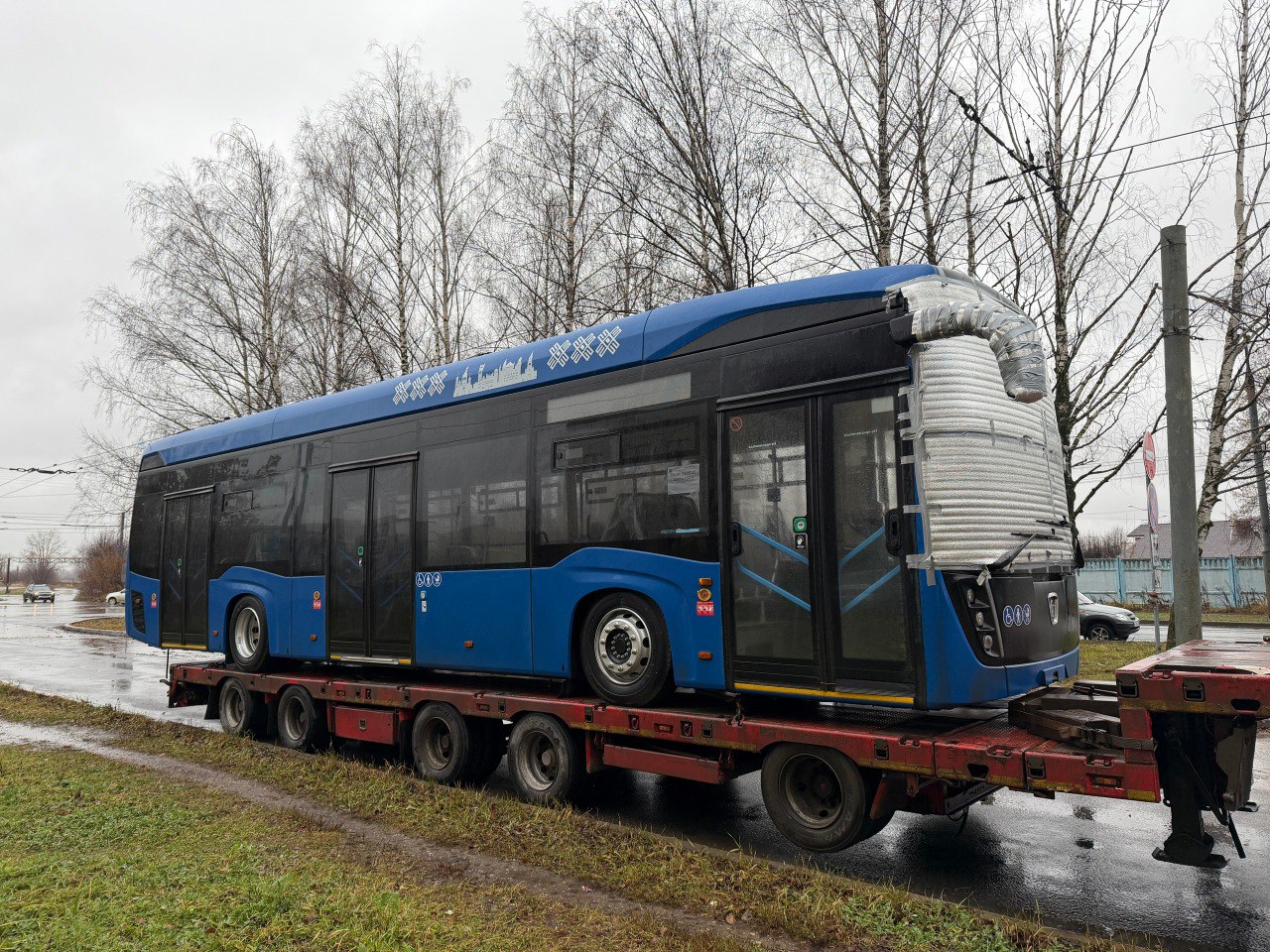 В республику поступили первые два троллейбуса с увеличенным автономным ходом