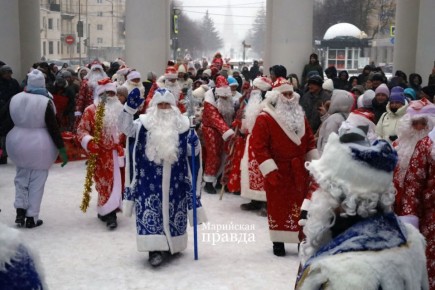 В Йошкар-Оле фестиваль «Марийская зима» откроется шествием Дедов Морозов