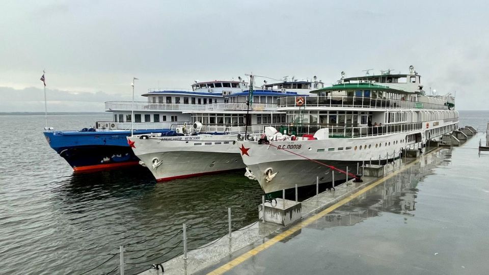 Сезон навигации 2025 в Козьмодемьянске постепенно завершается