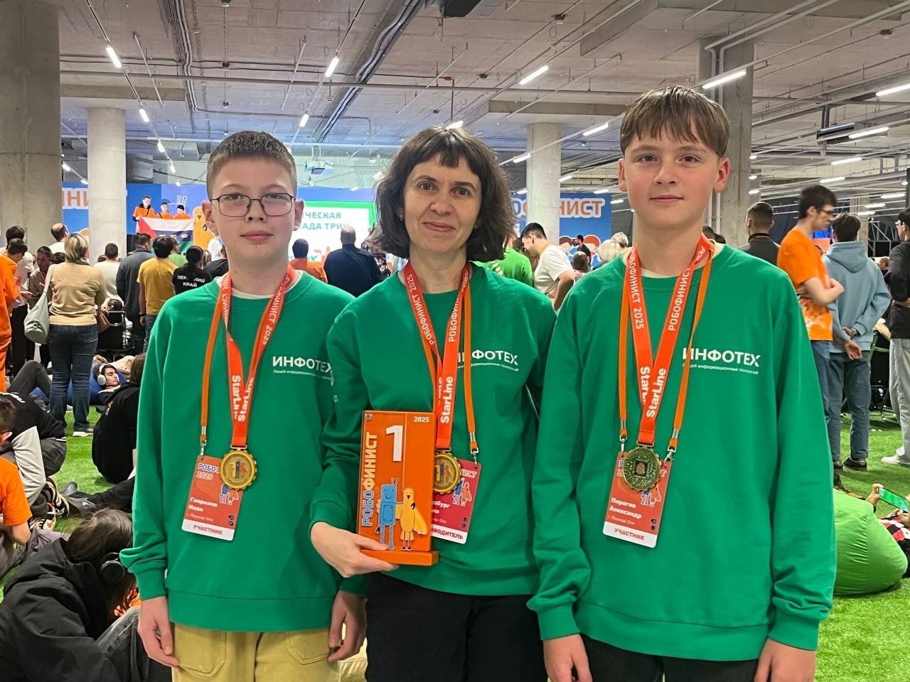 Юные инженеры из Марий Эл завоевали золото международного робототехнического фестиваля