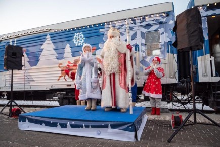 23 декабря в Йошкар-Олу прибудет Новогодний поезд Деда Мороза