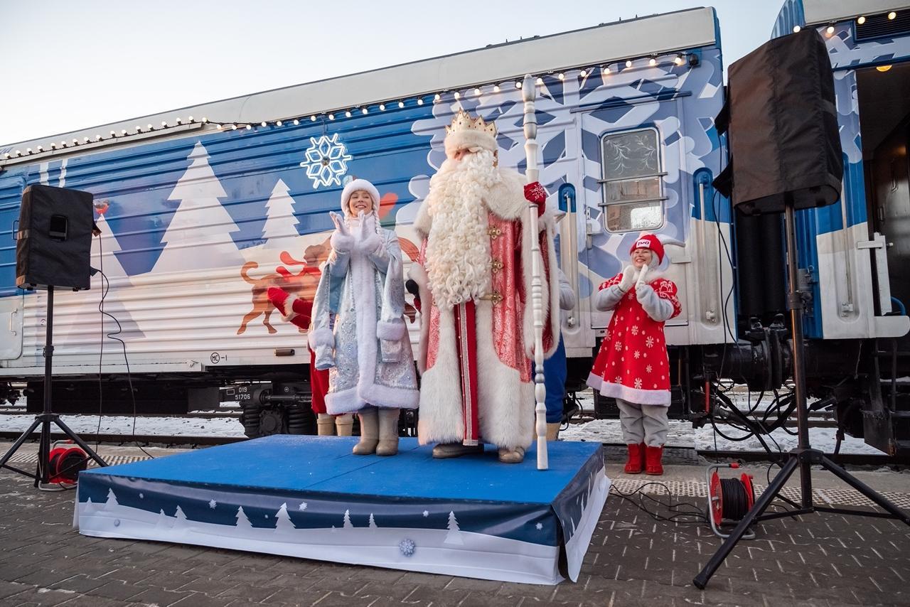 23 декабря в Йошкар-Олу прибудет Новогодний поезд Деда Мороза