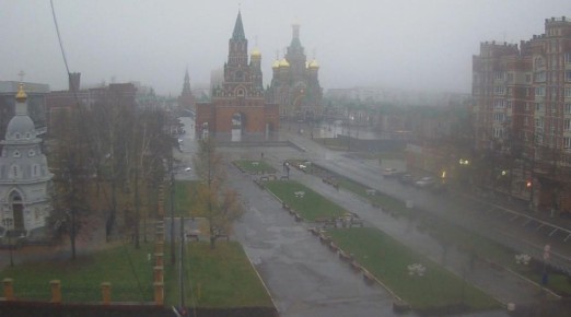 От вчерашнего снега в Йошкар-Оле не осталось ни следа