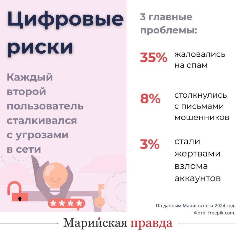 В Марий Эл, по данным за 2024 год, доступ в интернет есть у 86 процентов домашних хозяйств
