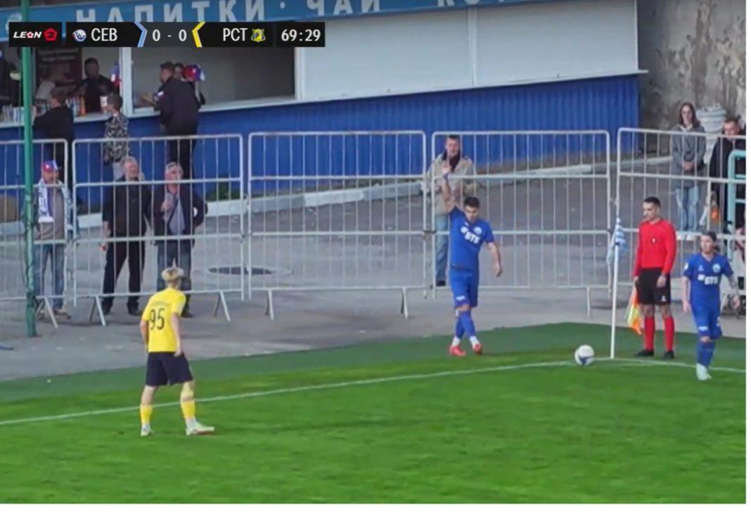 Лев Потапов из Йошкар-Олы забил «Лучший гол месяца» в футбольном клубе «Севастополь»