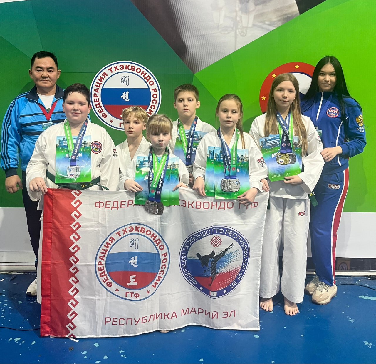 Тхэквондисты из Марий Эл пополнили копилку наград 5 медалями