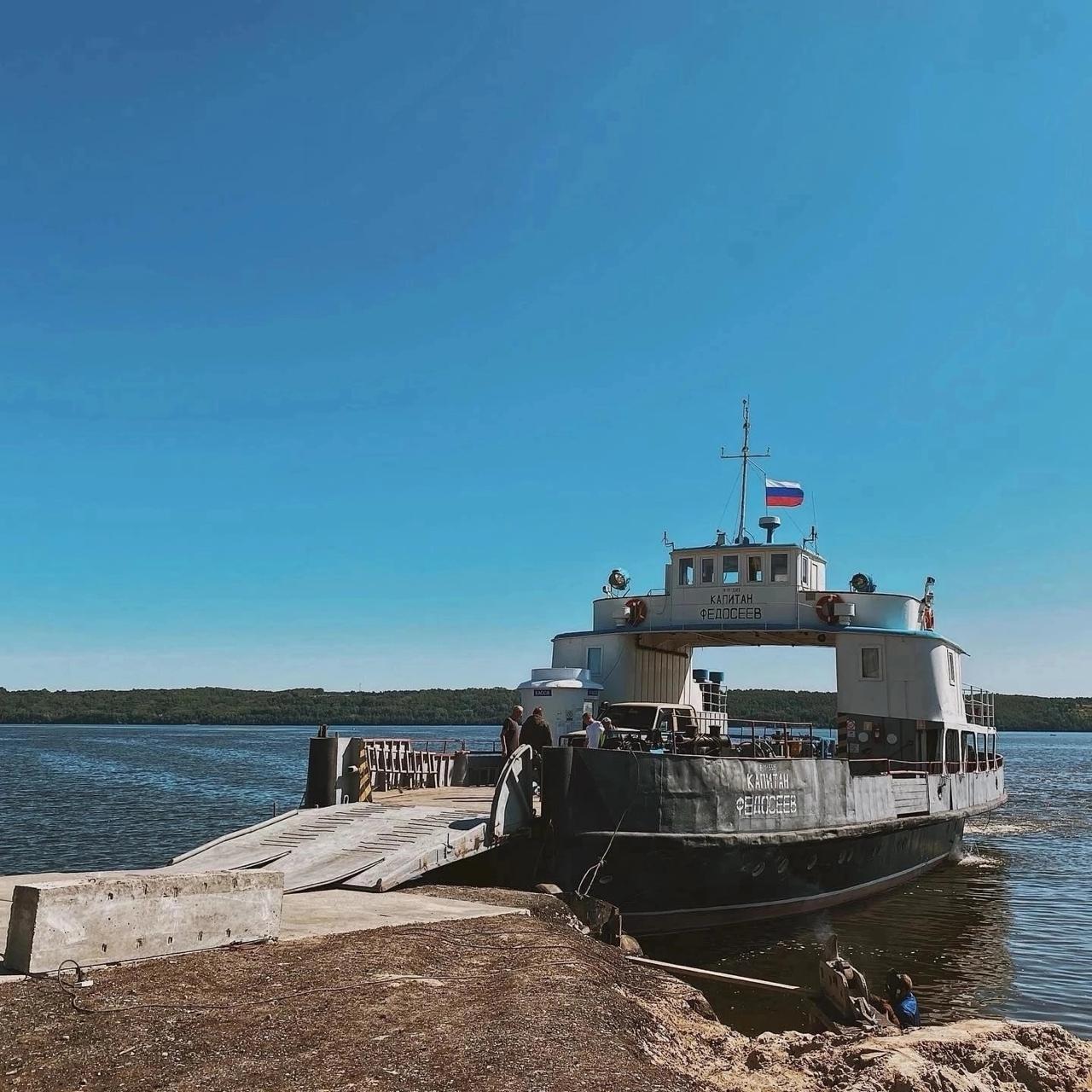 Паромная переправа Юрино – Сумки завершила сезон навигации и приостановила работу до весны