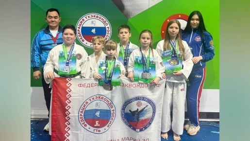 Юные спортсмены из Марий Эл вернулись с соревнований в Грозном с медалями