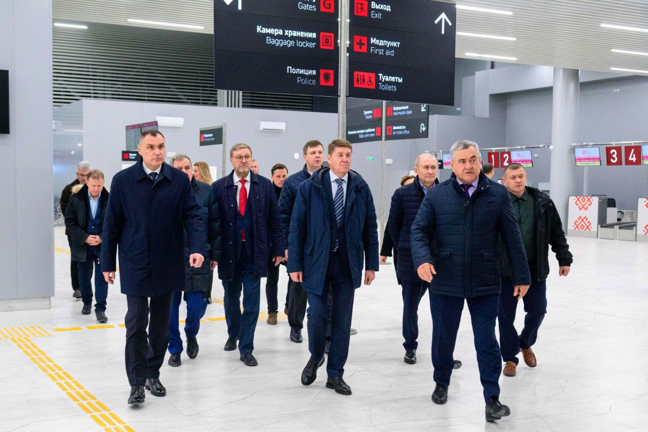 Сенаторы оценили ход реализации масштабного проекта по строительству аэропортового комплекса в Йошкар-Оле Сенаторы оценили ход реализации масштабного проекта по строительству аэропортового комплекса в Йошкар-Оле