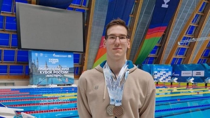 Пловец из Марий Эл завоевал несколько медалей на соревнованиях в Казани