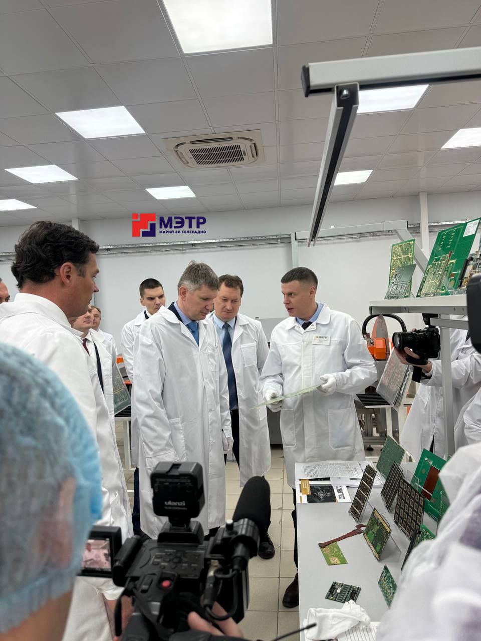 Министр экономического развития Максим Решетников побывал в производственных цехах ООО «Технотех»