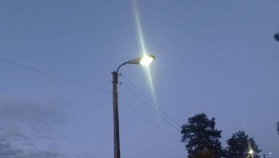 Активность местных жителей помогла восстановить уличное освещение во дворе поселка Медведево