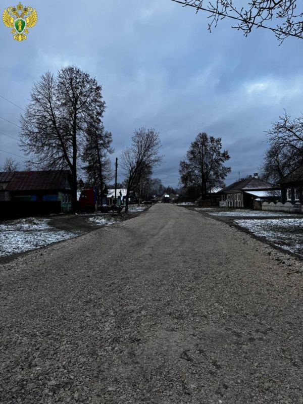 После обращения на личный прием к заместителю прокурора Республики Марий Эл в Юрине отремонтирована дорога