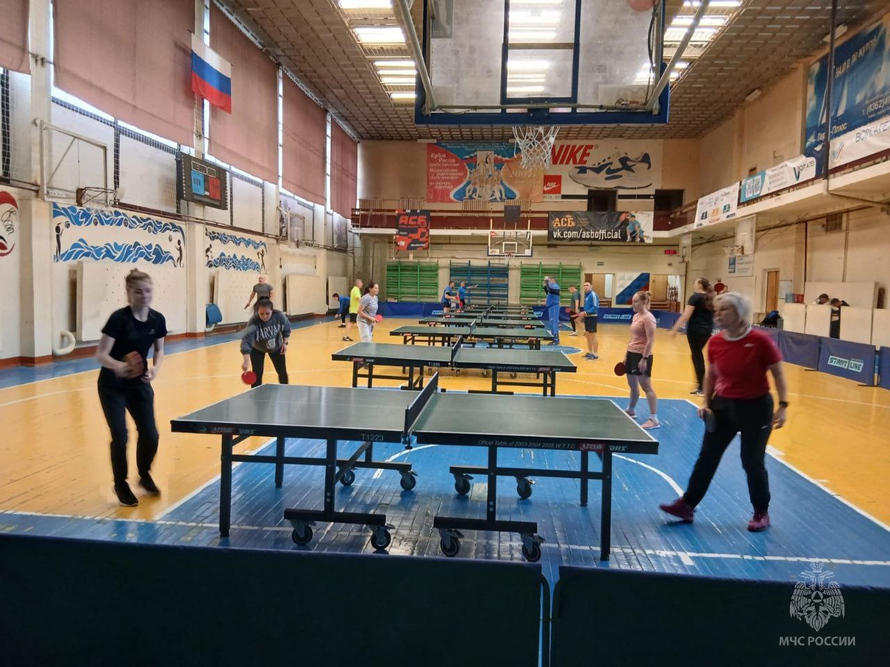 Сотрудники Главного управления МЧС России по Республике Марий Эл — победители первенства «Динамо» по настольному теннису! Сотрудники Главного управления МЧС России по Республике Марий Эл — победители первенства «Динамо» по настольному теннису!