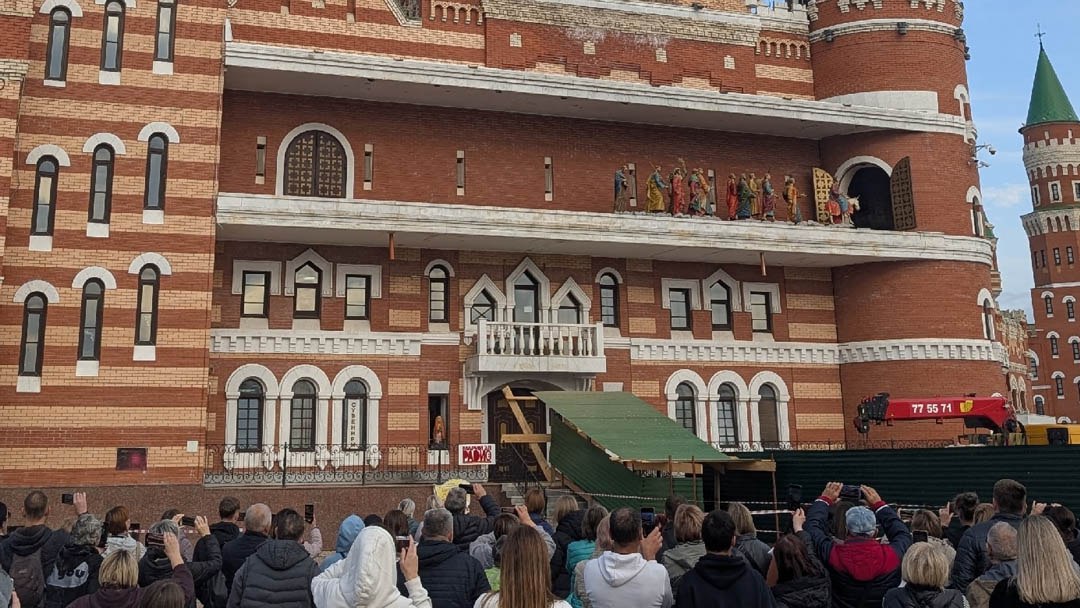 В Йошкар-Оле динамическая композиция «Вход Господень в Иерусалим» временно приостанавливает работу