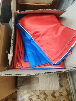 Столица Марий Эл направила госсимволику и новогоднюю иллюминацию в Куйбышевский округ