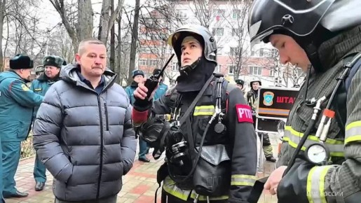 В Йошкар-Оле прошли показные пожарно-тактические учения на базе Медико-санитарной части № 1