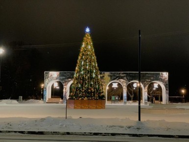 21 декабря состоится торжественное открытие главной елки Волжска