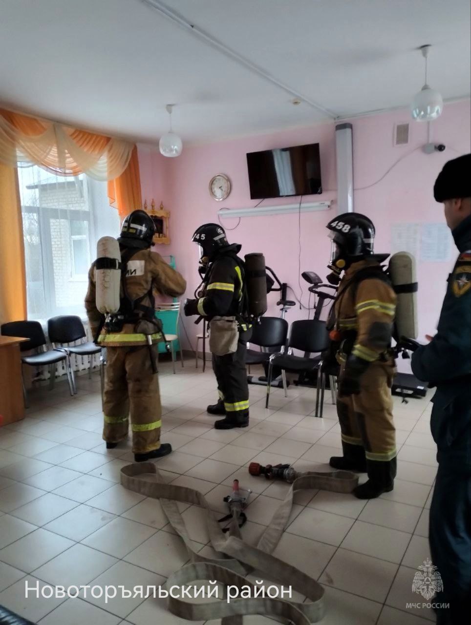 В Марий Эл прошли масштабные пожарно-тактические учения в социально значимых учреждениях с круглосуточным пребыванием людей