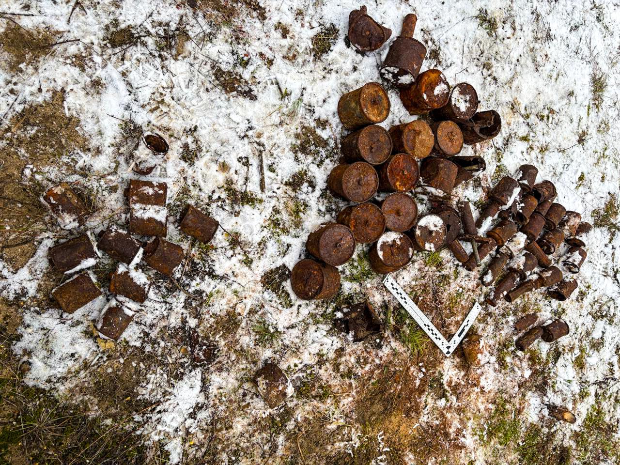 Житель поселка Суслонгер в Звениговском районе случайно выкопал 47 гранат времен Великой Отечественной войны Житель поселка Суслонгер в Звениговском районе случайно выкопал 47 гранат времен Великой Отечественной войны