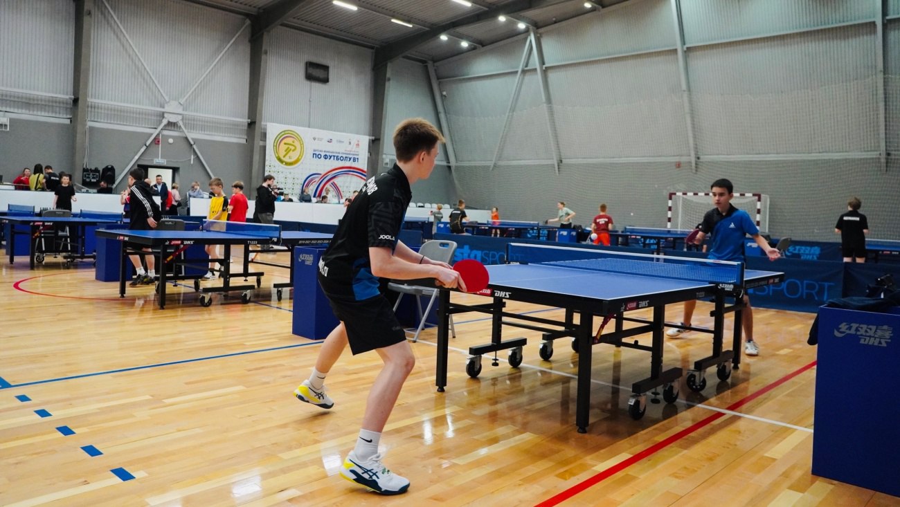 Йошкар-Ола стала площадкой масштабных соревнований по настольному теннису