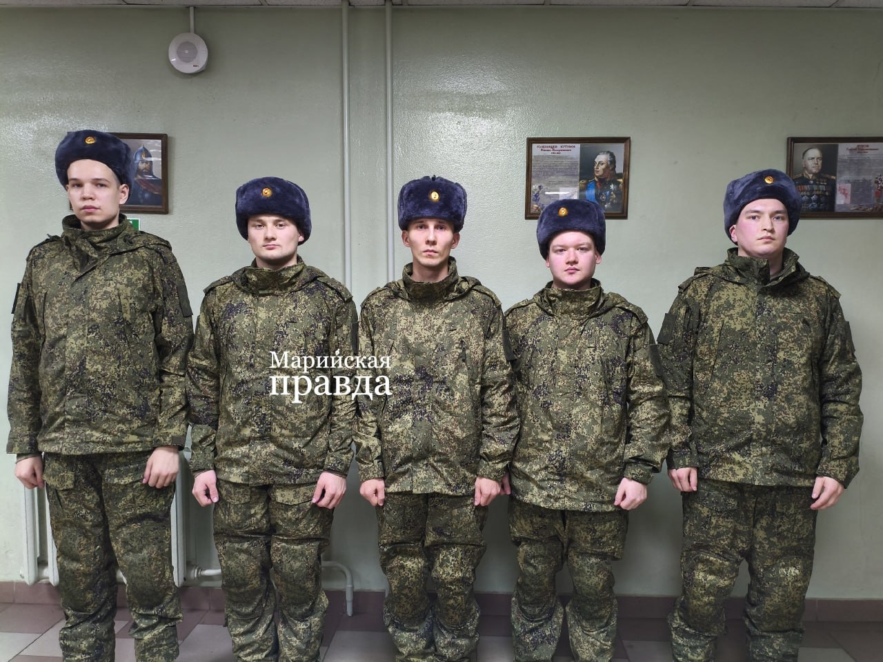 Сразу пятеро молодых людей из Марий Эл будут нести службу в научной роте