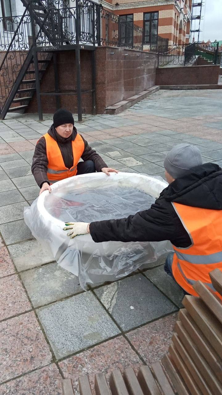 Йошкар-Ола: с заботой о чистоте и.. чувством юмора! Йошкар-Ола: с заботой о чистоте и.. чувством юмора!